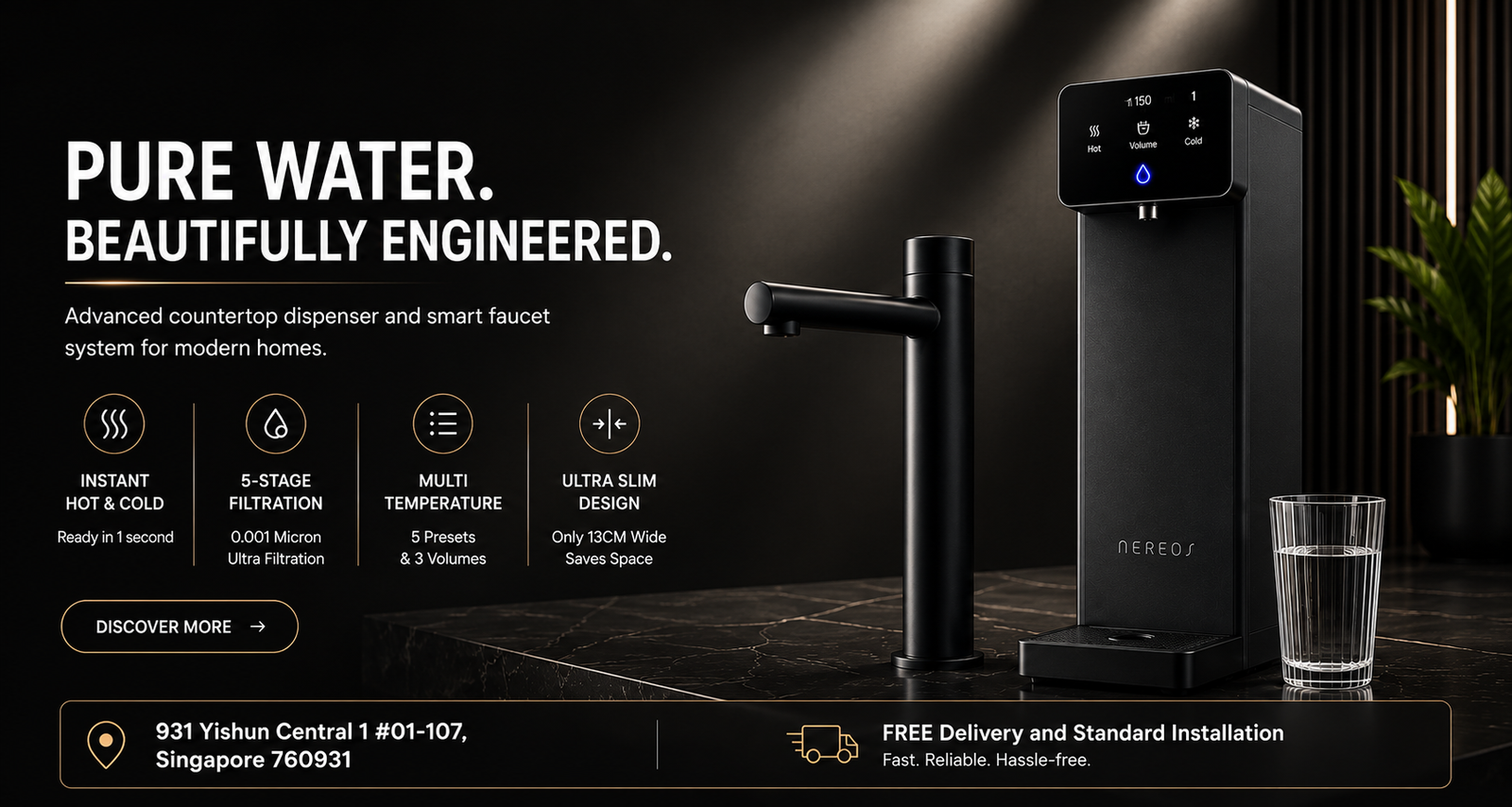 Wash Rack System Nereos SG: Best Smart Home - Water, Laundry | 2026 | Nereos Singapore